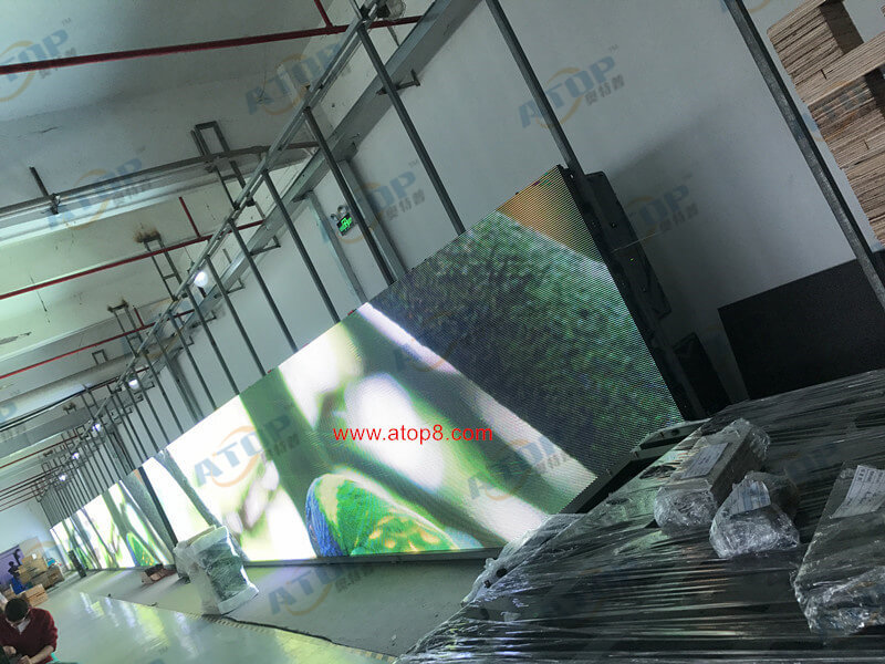 Precio de fábrica al aire libre doble servicio 960x960 mm ahorro de energía pantalla led proveedor-en la parte superior